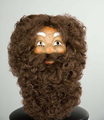 Knecht Ruprecht Bart und Perücke Krampus Zwarte Piet Made in Germany