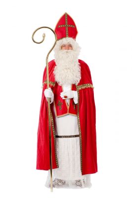 Sankt Nikolaus Bischof Weihnachtsmann Weihnachten Weihnachtsfeier Herrenkostüm