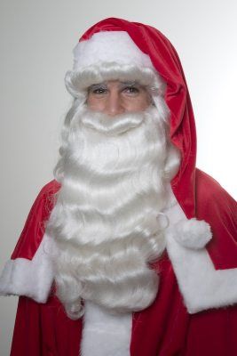 Nikolaus Santa Claus Perücke Bart Weihnachtsmannperücke