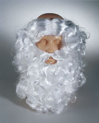 Nikolaus Weihnachtsmann Bart mit Haaransatz