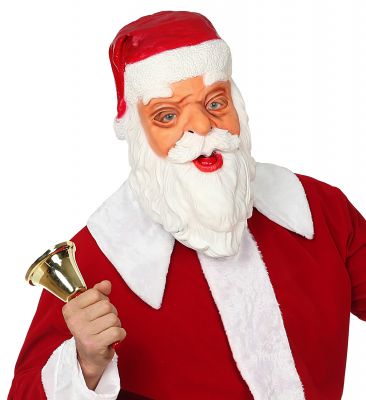 Nikolaus Nikolausmaske Weihnachtsmann Latexmaske Santa Claus