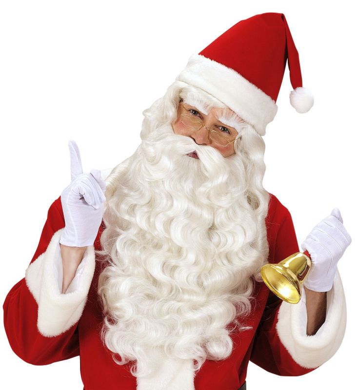 Nikolaus-Handschuhe rote Handschuhe mit weißem Fell Weihnachtsmann 125657913
