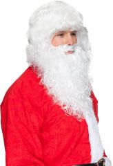 Nikolaus Bart und Perücke Weihnachtsmann Nikolausbart Santa Claus