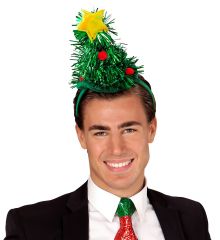 Tannenbaumhut Minihut Weihnachtsfeier Partyhut Weihnachtskugeln