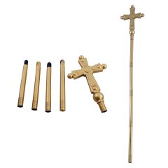 Bischofstab Bischofkreuz Nikolaus Bischof Zubehör Nikolauskostüm