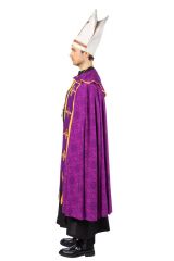 Bischof Bischofumhang lila Nikolaus Robe Priester Geistlicher