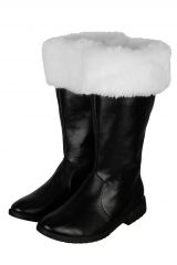 Luxuriöse Weihnachtsmannstiefel Nikolausstiefel Santa Claus Gr.42 bis 46