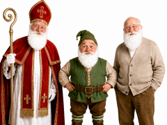 Weißer Bart, Nikolausbart, Nikolaus, Weihnachtsmann, Alter Mann, Zwerg