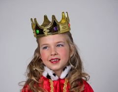 Königskrone für Kinder Kopfbedeckung Kinderkrone Zubehör Prinz und König