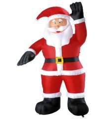 Riesiger aufblasbarer Weihnachtsmann Nikolaus Innen Außen Dekoration Figur