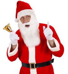 Nikolaus Weihnachtsmann Nikolausmütze mit Nikolausbart